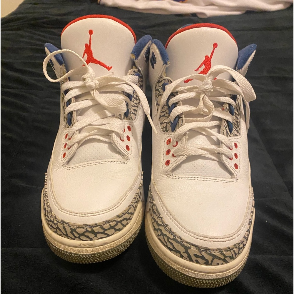 True Blue Jordan 3s